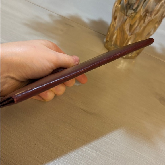 Cartier Burgundy Leather Wallet - Picture 10 of 12